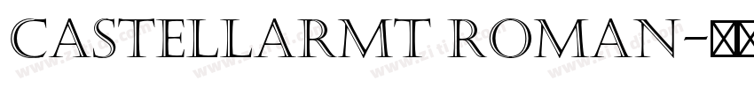 CastellarMT Roman字体转换 CastellarMT Roman字体转换